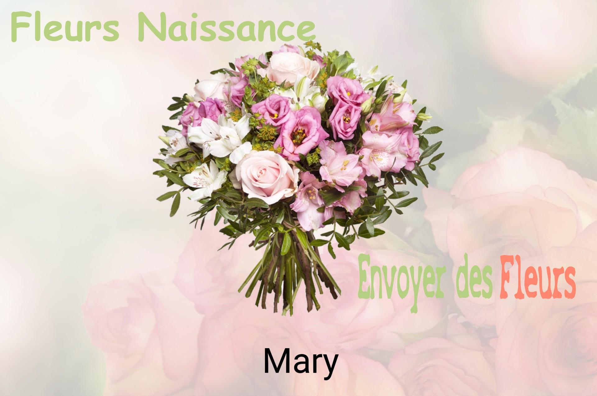 Bouquet de fleurs de naissance livré à Mary