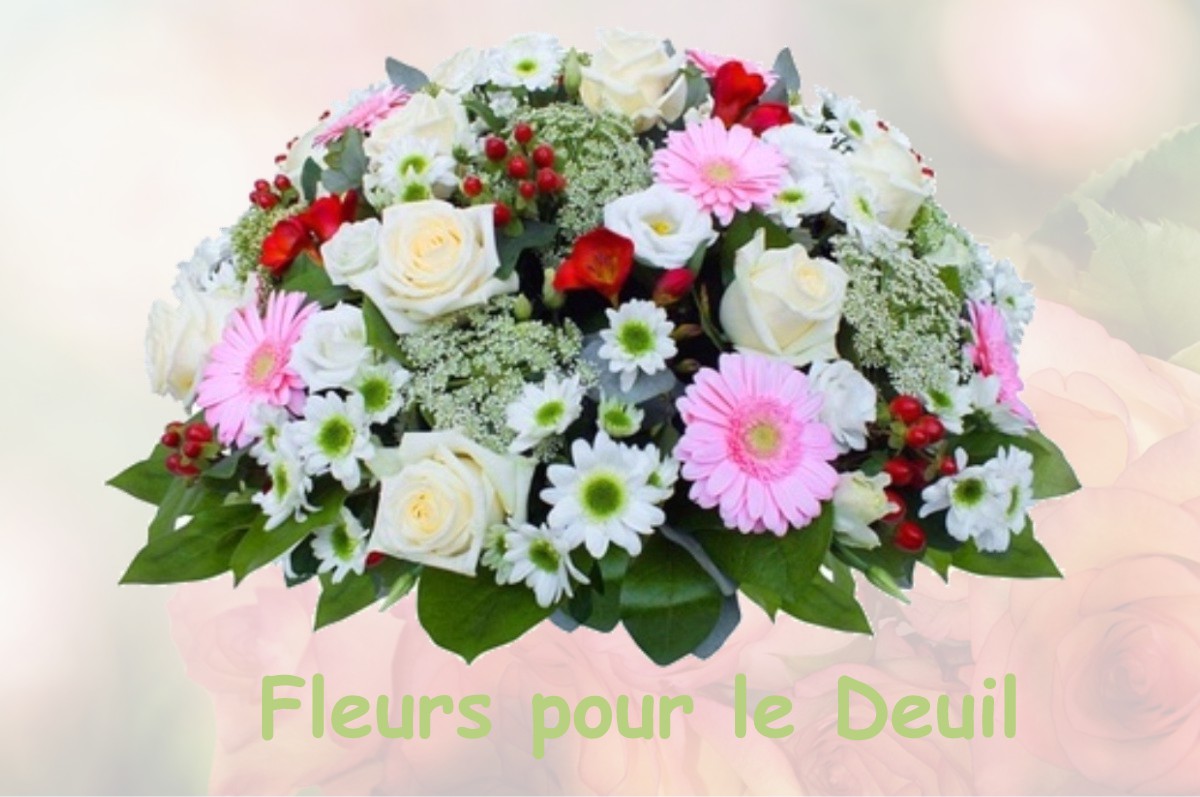 fleurs deuil MARY